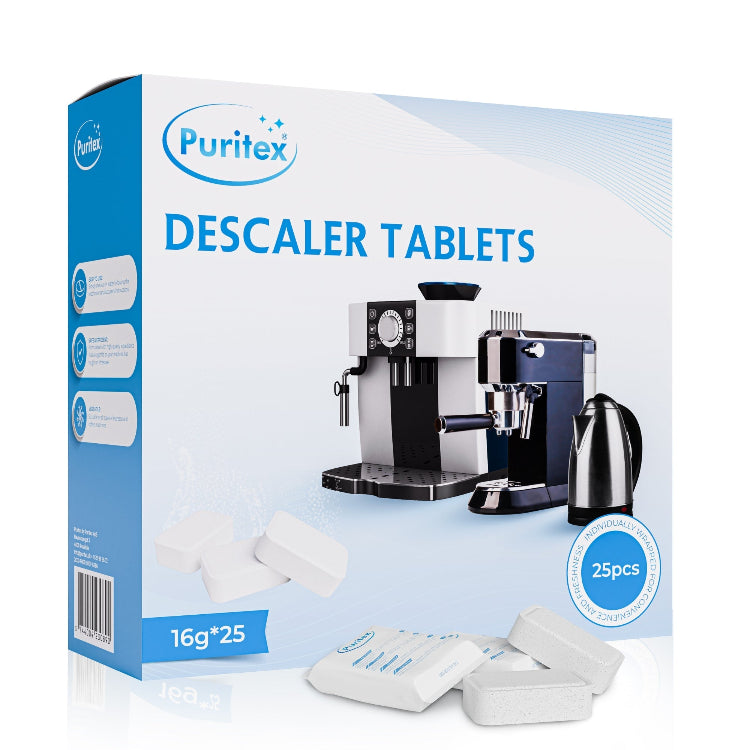Puritex Avkalkningstabletter för Kaffe- och Espressomaskiner 25 st.