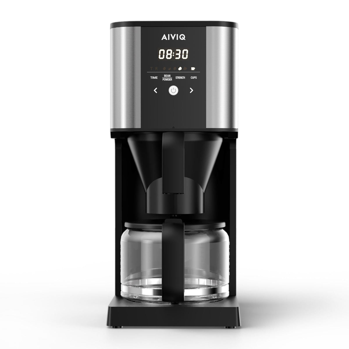 AIVIQ Grind 'N Brew Inspire - Automatisk Kaffebryggare med Kvarn - AGC-321