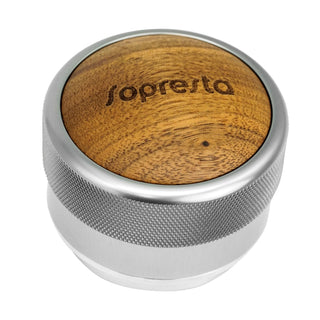 Sopresta Premium 58mm Kaffe Leveling Tool med Valnöt