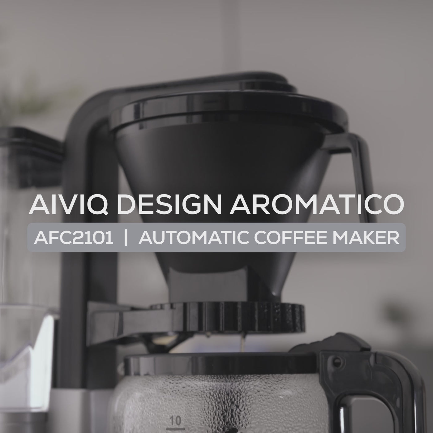 AIVIQ Design Aromatico Automatisk Kaffebryggare AFC-2101