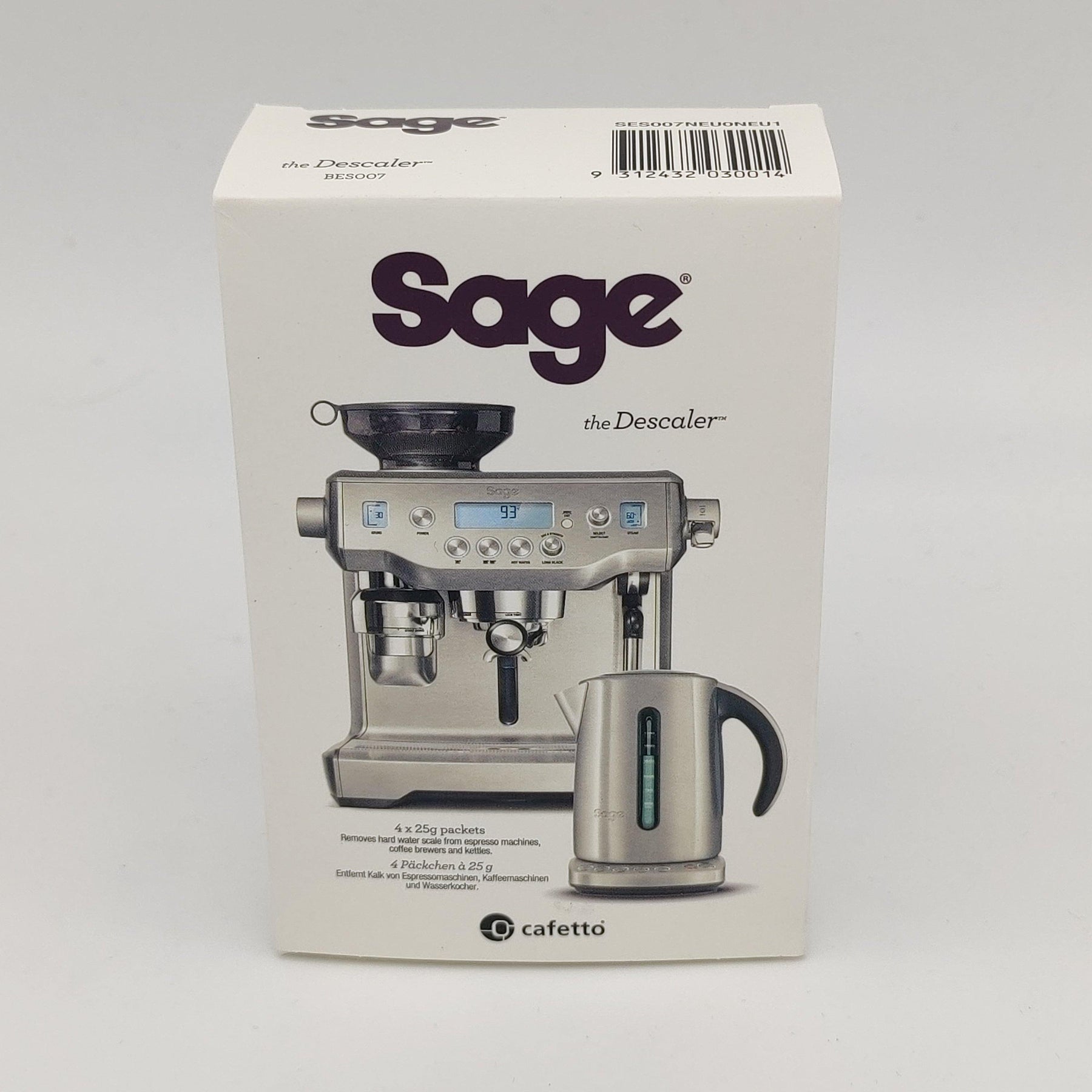 Sage The Descaler 4x25g Sage Barista & Oracle Kaffepro.se